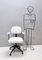 Vintage White Fabric Desk Chair from Velca, Image 4