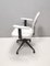 Vintage White Fabric Desk Chair from Velca 7