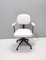 Vintage White Fabric Desk Chair from Velca 5