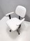 Vintage White Fabric Desk Chair from Velca 15