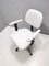 Vintage White Fabric Desk Chair from Velca, Image 15