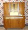 Mueble de cocina pequeño de madera y resopal, años 50, Imagen 9