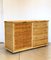 Wicker & Bamboo Credenza, 1970s 8