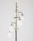 Vintage Brass & Glass Floor Lamp from Arredoluce, 1950, Image 2