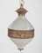 Vintage Brass & Glass Pendant Lamp, 1950s 3