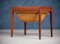 Mesita de noche o mesa de costura danesa Mid-Century de Severin Hansen para Haslev Møbelsnedkeri, años 50, Imagen 2