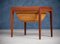 Mid-Century Danish Teak Nightstand or Sewing Table by Severin Hansen for Haslev Møbelsnedkeri, 1950s 2
