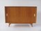 Mid-Century Sideboard with Sliding Doors by Jiroutek for Interier Praha, Czechoslovakia, 1960s, Image 1