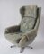 Vintage Swivel Wing Armchair from Up Závody Rousínov, Czechoslovakia, 1970s 1