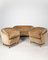 Fabric Armchairs & Sofa by Gio Bridges for Casa Giardino, 1940s, Set of 3 1