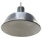 Lampada a sospensione vintage industriale smaltata blu, Immagine 3