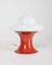 Vintage Glass Table Lamp, 1970s 4