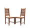 Gothic Revival Dining Room Chairs in Oak, 1930s, Set of 6 6