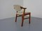 Danish Teak & Beige Wool Chair by Schou Andersen, 1960s, Image 6