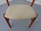 Danish Teak & Beige Wool Chair by Schou Andersen, 1960s, Image 8