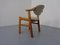 Danish Teak & Beige Wool Chair by Schou Andersen, 1960s 5