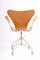 Sedia da scrivania nr. 3117 Mid-Century in teak di Arne Jacobsen per Fritz Hansen, anni '60, Immagine 2
