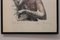 Woman Posing, 1960s, Lithograph, Framed 2