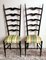 Italian Wood with High Backrest Chiavari Chairs in the Style of Paolo Buffa, Set of 2, Image 2