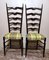Italian Wood with High Backrest Chiavari Chairs in the Style of Paolo Buffa, Set of 2 3