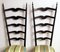 Italian Wood with High Backrest Chiavari Chairs in the Style of Paolo Buffa, Set of 2 7