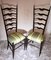 Italian Wood with High Backrest Chiavari Chairs in the Style of Paolo Buffa, Set of 2, Image 4