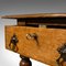 Kleiner antiker Schreibtisch aus schottischer Eiche 12