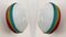 Italienische Wandleuchten aus Murano Glas von Roberto Pamio für I3, 1970er, 2er Set 1