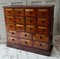 Antique Apothecary Spice Chest in Mahogany, Image 2