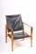 Fauteuil Mid-Century en Cuir Patiant par Kaare Klint pour Rud. Rasmussen 1