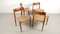 Danish Model No. 77 Dining Chairs by Niels Otto (N. O.) Møller for J.L. Møllers, Set of 4 10