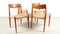 Danish Model No. 77 Dining Chairs by Niels Otto (N. O.) Møller for J.L. Møllers, Set of 4 2