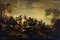 Antonio Savisio, Battle Scene, años 90, óleo sobre lienzo, enmarcado, Imagen 3