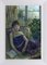 Renato Criscuolo, Girl Near the Window, Oil on Canvas, Framed 1