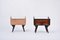 Mid-Century Italian Nightstands with Sculptural Base, Set of 2, Image 9