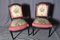 Napoleon III Esszimmerstühle mit Aubusson Bezug, 4er Set 9