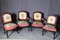 Napoleon III Esszimmerstühle mit Aubusson Bezug, 4er Set 11