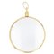 Glass Locket Pendant in 18K Yellow Gold, 1900s, Image 1