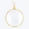 Glass Locket Pendant in 18K Yellow Gold, 1900s, Image 5