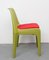 German Red and Green Plastic Chairs, 1970s, Set of 4 10