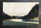 W. Schaufelberger, Lac de montagne, 1914, Olio su cartone, Immagine 2