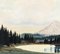 W. Schaufelberger, Lac de montagne, 1914, Huile sur Carton 4