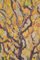 Guillem Bergnes, Giardino impressionista con fiori gialli, XX secolo, Olio su tela, Incorniciato, Immagine 6