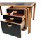 Mid-Century Desk & Drawers by Rud Thygesen and Johnny Sorensen for Magnus Olesen 6