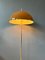 Lámpara de pie Gepo Mushroom era espacial vintage de Gino Sarfatti, años 70, Imagen 4