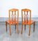 Britische Stühle aus massivem Nussholz, 1800er, 2er Set 7