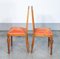 Britische Stühle aus massivem Nussholz, 1800er, 2er Set 6