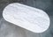 White Marble Top Iron Coffee Table, Image 2