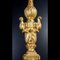 Goldener Louis XVI Kerzenständer aus Blattgold, 1700er 3