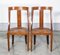 Empire Stühle aus Nussholz mit Intarsien, 1800, 2er Set 2